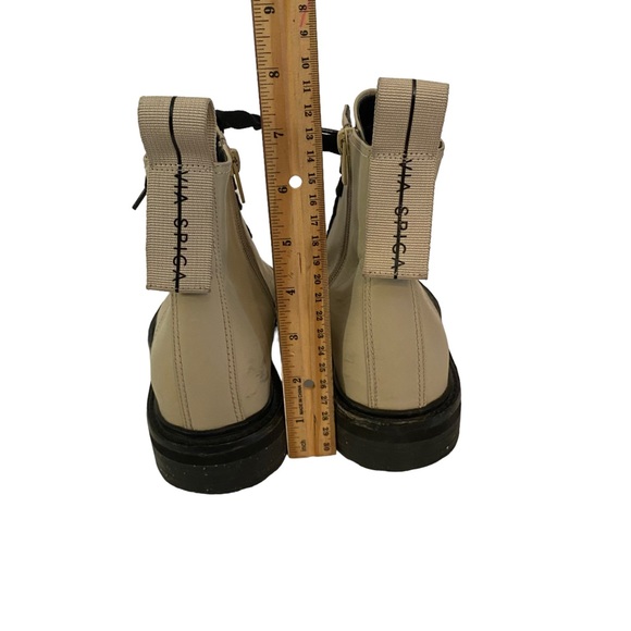 Via Spiga Kinley Combat Lace Up Boots Size 8/38 - Picture 6 of 11